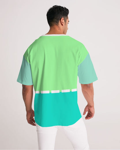 Light Mint mix by Marvin Jeans and Trinity D Marvin Men's Premium Heavyweight Tee
