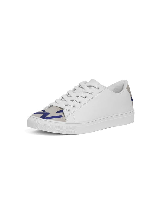 MJ logo tip BY MARVIN JEANS Men's Faux-Leather Sneaker