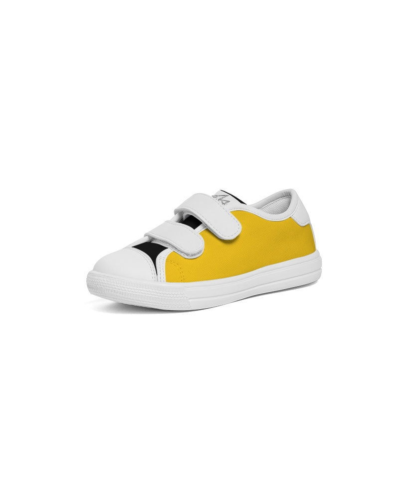 Retro yellow BY MARVIN JEANS Kids Velcro Sneaker