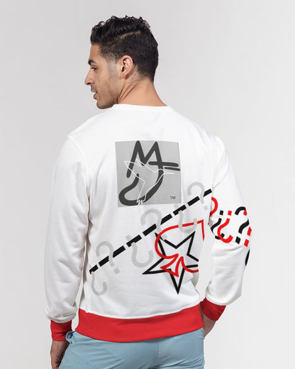 Rose's by Marvin JEANS Men's Classic French Terry Crewneck Pullover