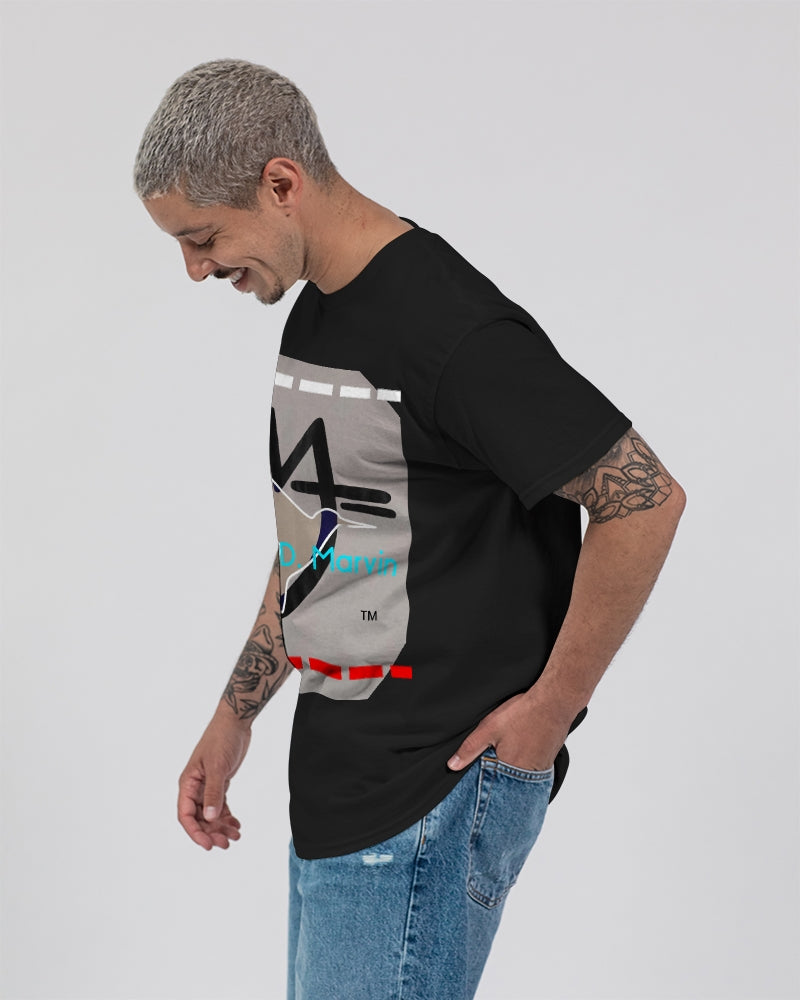 Black light grey by Marvin Jeans and Trinity D Marvin Unisex Ultra Cotton T-Shirt | Gildan