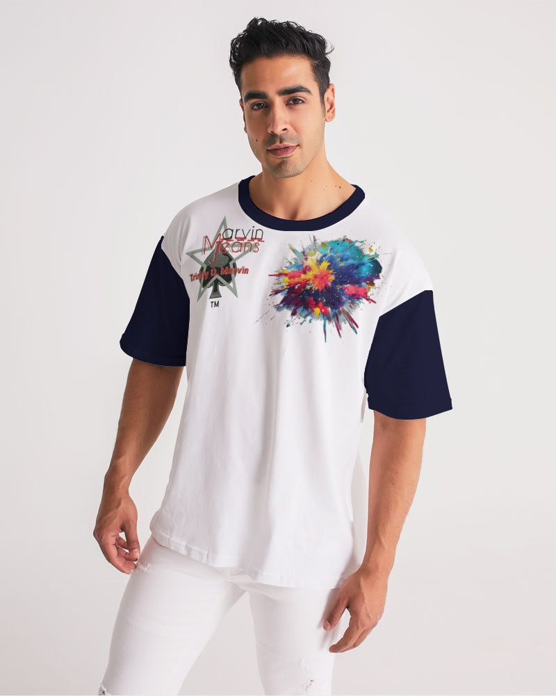 Dark splash by Marvin Jeans and Trinity D Marvin Men's Premium Heavyweight Tee