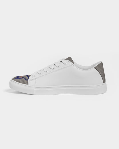 Dark grid  by Marvin Jeans and Trinity D Marvin Men's Faux-Leather Sneaker