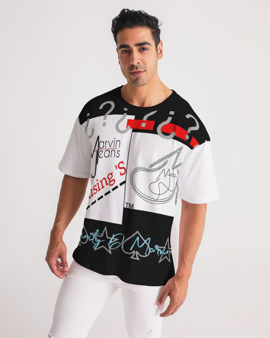 Retro by Marvin Jeans and Trinity D Marvin Men's Premium Heavyweight Tee