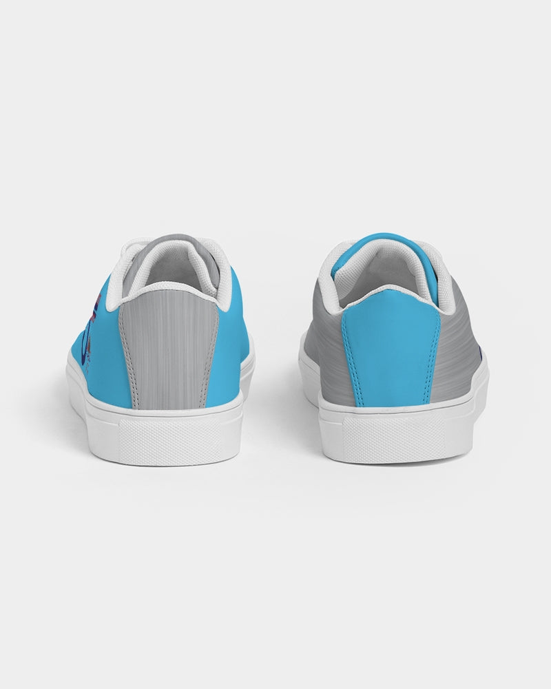 Loud blue mix by Marvin Jeans and Trinity D Marvin Men's Faux-Leather Sneaker