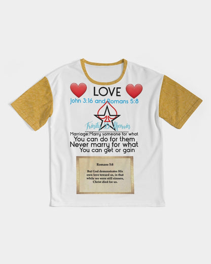 Gator yellow gospel of love Trinity D Marvin Men's Premium Heavyweight Tee