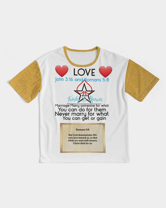Gator yellow gospel of love Trinity D Marvin Men's Premium Heavyweight Tee