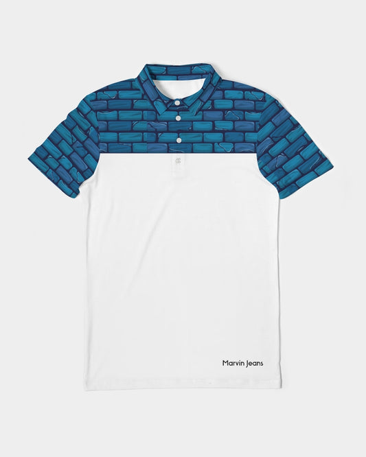 Brick City Men's Slim Fit Short Sleeve Polo