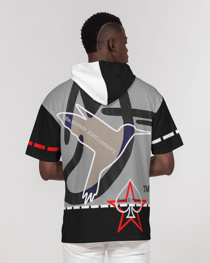 Gospel message Men's Premium Heavyweight Short Sleeve Hoodie