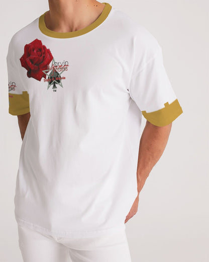 Red rose gold Men's Premium Heavyweight Tee