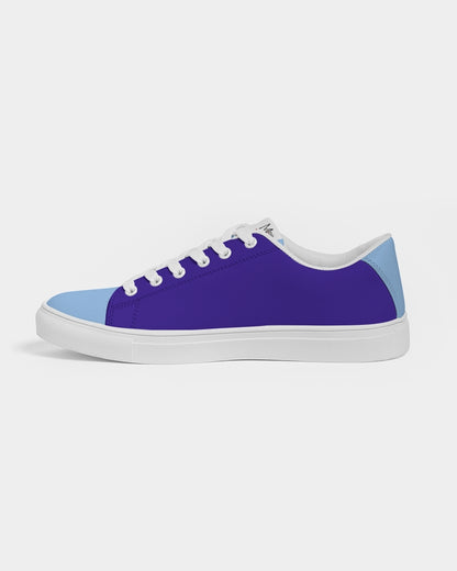 Baby blue mix BY MARVIN JEANS Men's Faux-Leather Sneaker