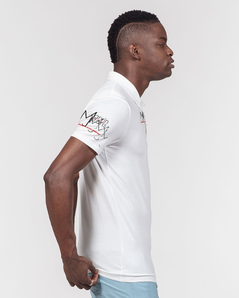 @the MARVIN JEANS company Men's Slim Fit Short Sleeve Polo