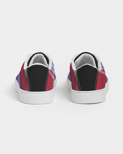 Glory plaids BY MARVIN JEANS Men's Faux-Leather Sneaker