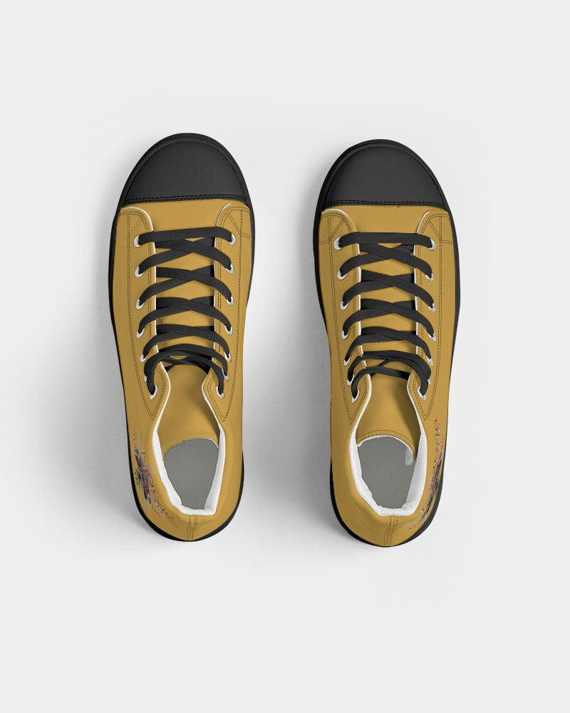 Gold by Marvin Jeans and Trinity D Marvin Men's Hightop Canvas Shoe - Black
