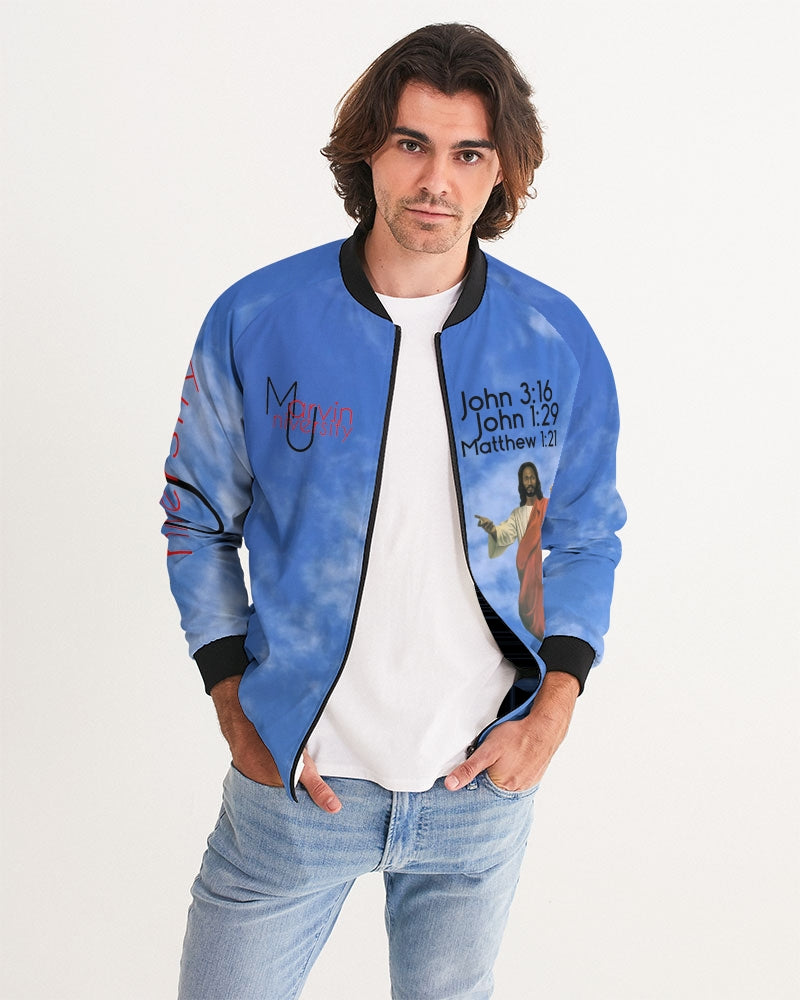 Strong truth by Marvin Jeans and Trinity D Marvin Men's Bomber Jacket
