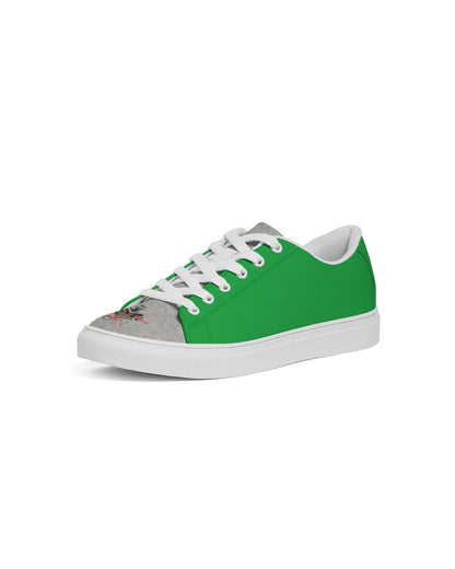 Lemon Lime Green Bay cool grey tip by Marvin Jeans and Trinity D Marvin Men's Faux-Leather Sneaker