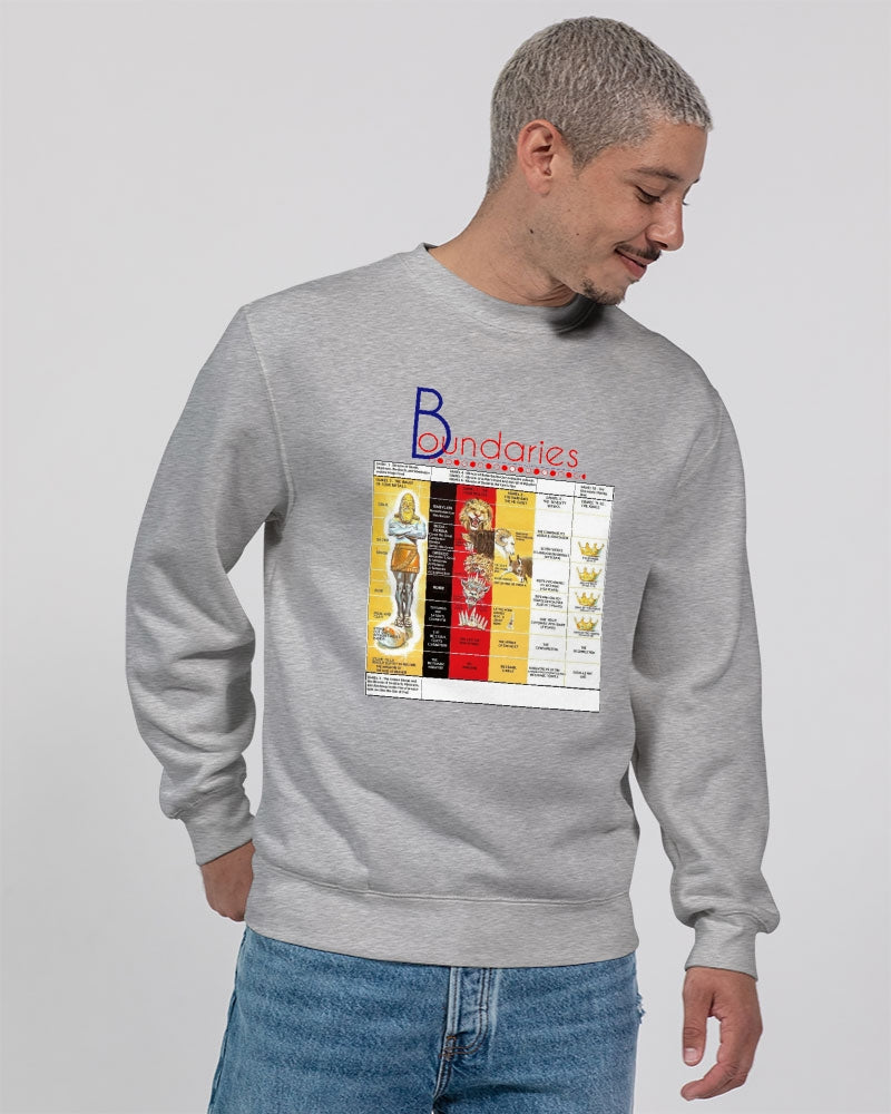 Daniel's gospel message by Marvin Jeans and Trinity D Marvin Unisex Premium Crewneck Sweatshirt | Lane Seven