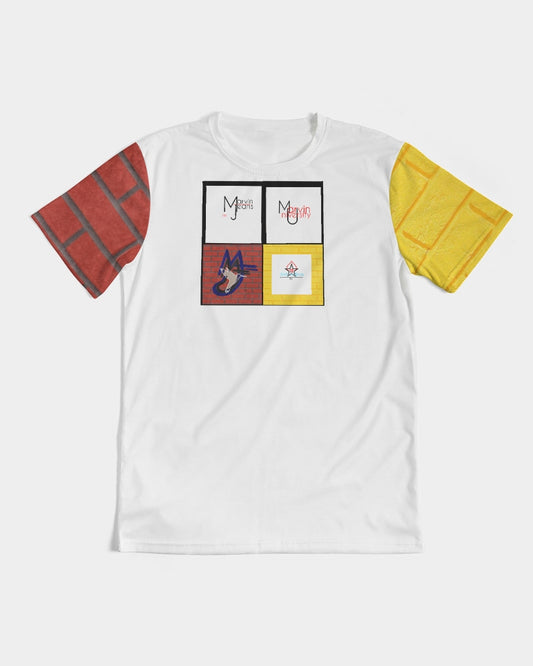 Brick city Yellow red by Marvin Jeans and Trinity D Marvin Men's Tee