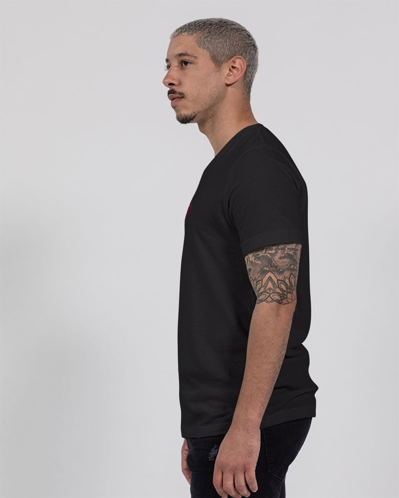 Bear cap by Marvin Jeans and Trinity D Marvin Unisex Jersey V-Neck Tee | Bella + Canvas