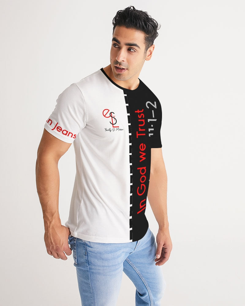 Gospel message in God we trust by Trinity D Marvin Men's Tee