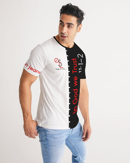 Gospel message in God we trust by Trinity D Marvin Men's Tee