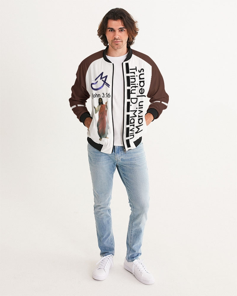 Strong truth by Marvin Jeans and Trinity D Marvin Men's Bomber Jacket
