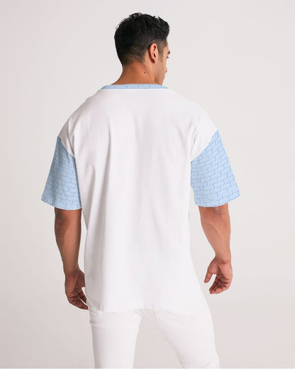 Baby blue brick Men's Premium Heavyweight Tee