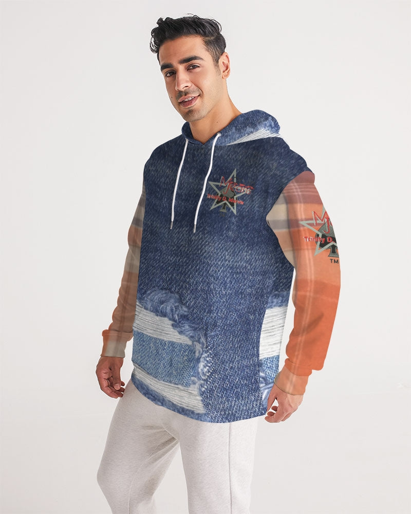 Denim mix by Marvin Jeans and Trinity D Marvin Men's Hoodie