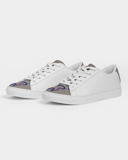 Dark grid  by Marvin Jeans and Trinity D Marvin Men's Faux-Leather Sneaker