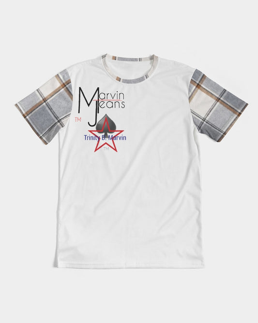 Plaid city by Trinity D Marvin and Marvin Jeans  Men's Tee