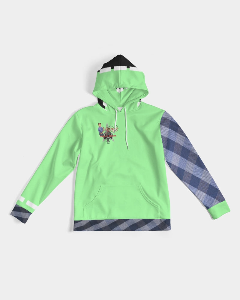 Mint 2.0 blue stripes  Men's Hoodie