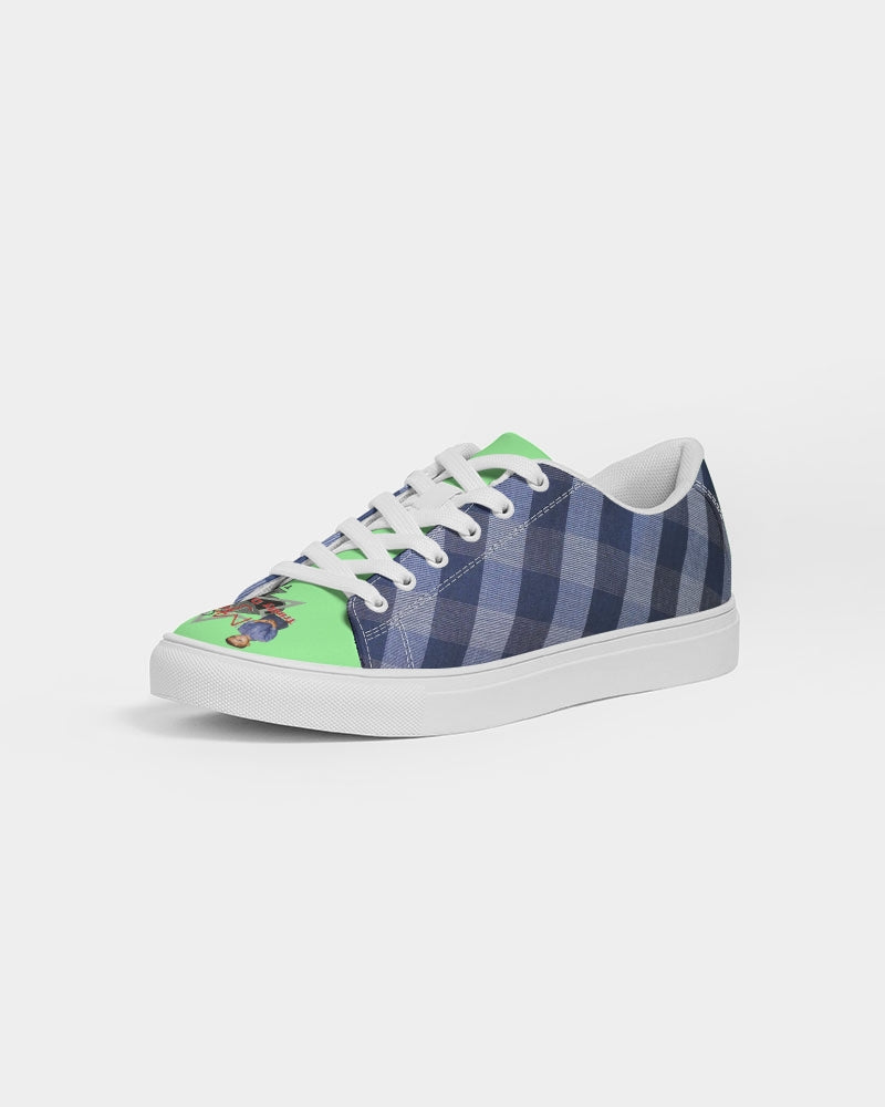 Blue stripes Mint by Marvin Jeans and Trinity D Marvin Men's Faux-Leather Sneaker