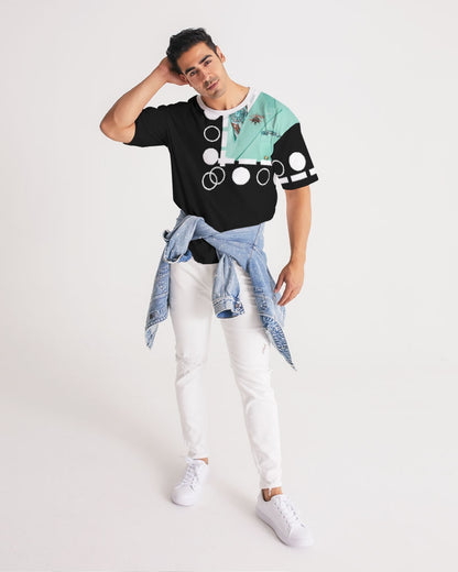 Black suits by Marvin Jeans and Trinity D Marvin Men's Premium Heavyweight Tee
