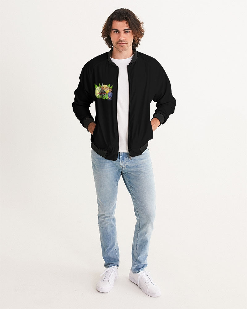 Black designs Men's Bomber Jacket