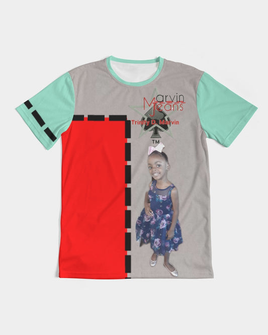 Light grey color mix by Marvin Jeans and Trinity D Marvin Men's Tee