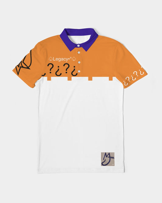 Macedonia Men's Slim Fit Short Sleeve Polo