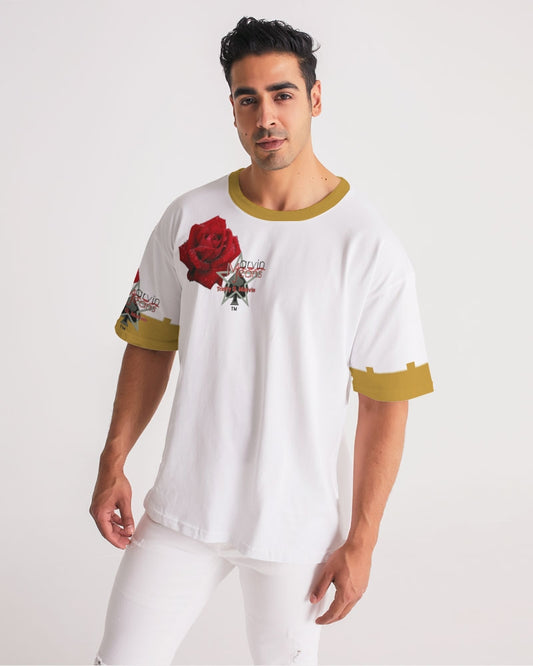 Red rose gold Men's Premium Heavyweight Tee