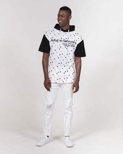 Dots 2.0 by Marvin Jeans and Trinity D Marvin Men's Premium Heavyweight Short Sleeve Hoodie