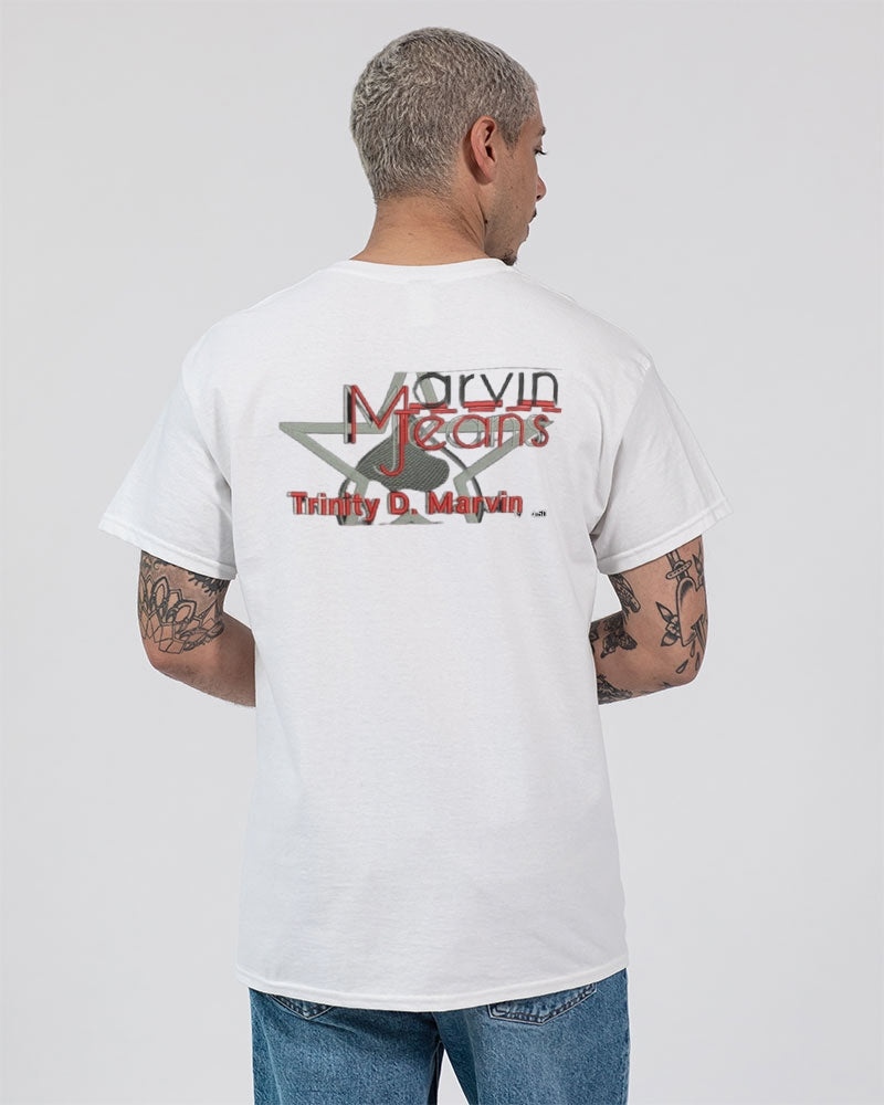 Lemon Lime all white by Marvin Jeans and Trinity D Marvin Unisex Ultra Cotton T-Shirt | Gildan