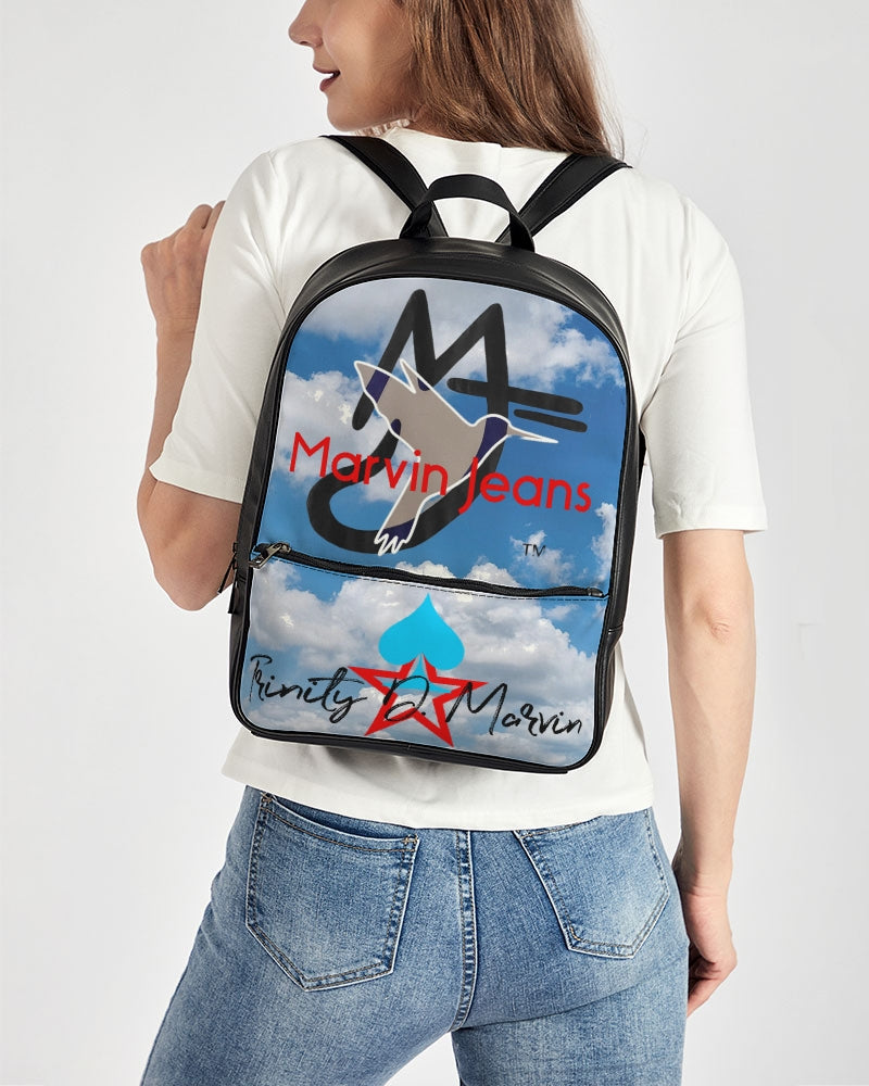Skydive Legacy BY MARVIN JEANS Classic Faux Leather Backpack