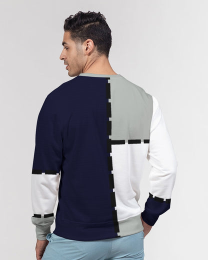 OG by Marvin Jeans and Trinity D Marvin Men's Classic French Terry Crewneck Pullover
