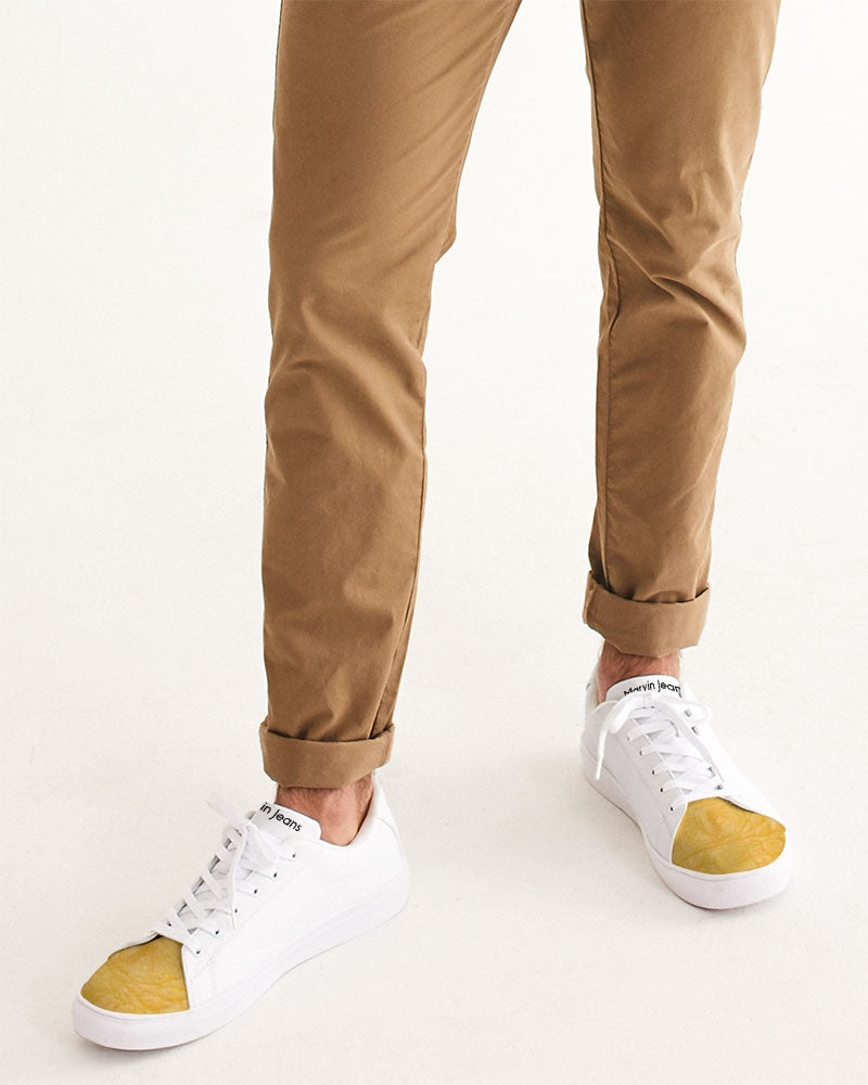 Gator yellow Men's Faux-Leather Sneaker