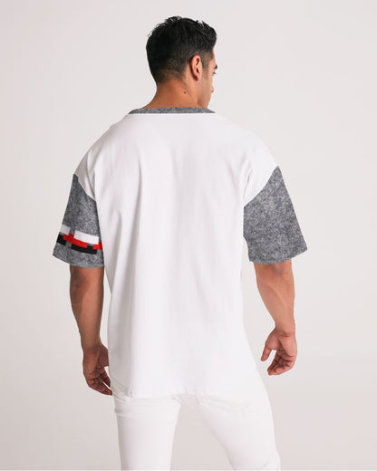 Wool sleeve by Marvin Jeans and Trinity D Marvin Men's Premium Heavyweight Tee