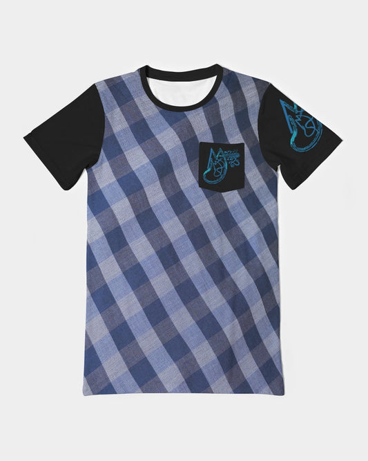 Blue Stripes BY MARVIN JEANS Men's Everyday Pocket Tee