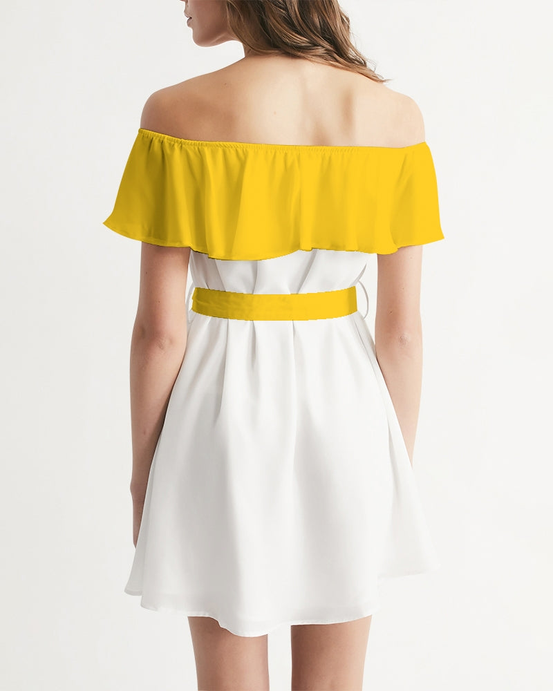 Cheeto Women's Off-Shoulder Dress