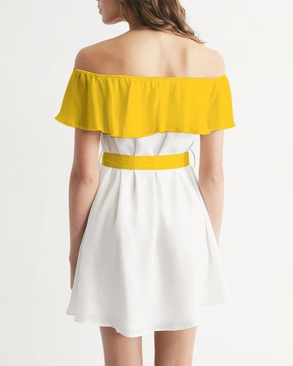 Cheeto Women's Off-Shoulder Dress