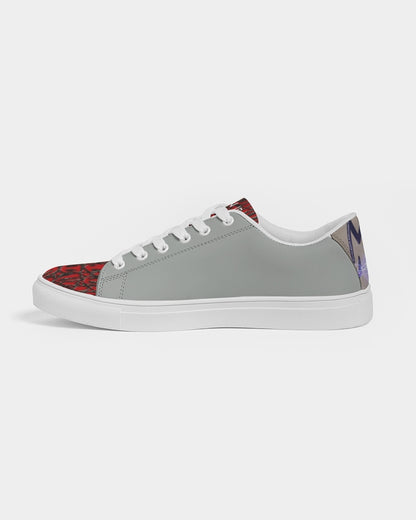 @the MARVIN JEANS company Gator red Men's Faux-Leather Sneaker