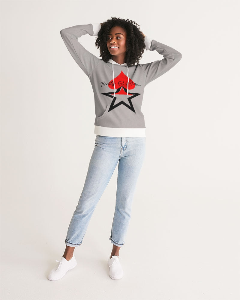 Light grey by Marvin Jeans and Trinity D Marvin Women's Hoodie