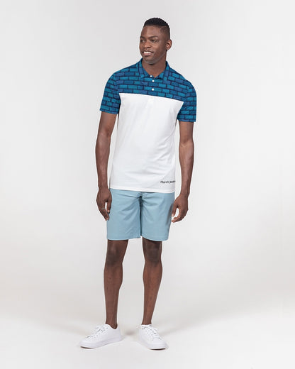 Brick City Men's Slim Fit Short Sleeve Polo