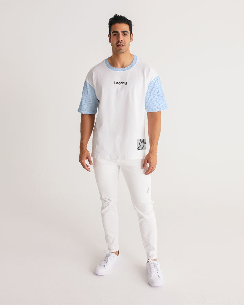 Baby blue brick Men's Premium Heavyweight Tee